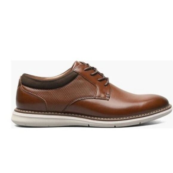 Nunn Bush Chase Plain Toe Oxford Dress Sneaker Shoes Cognac ,11M - Picture 1 of 10